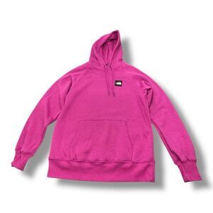 The North Face Hoodie Sweatshirt Fushia Box Logo Athleisure NF0A8AWC Women’s S